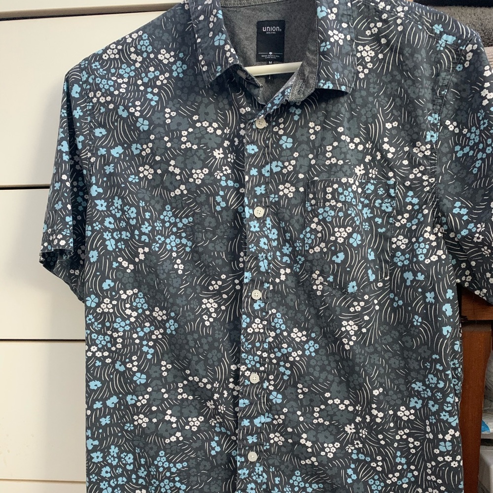 Men’s Union Button Down Short Sleeve Shirt